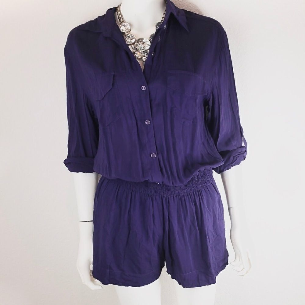 BCBGENERATION Long Sleeved Romper. 
